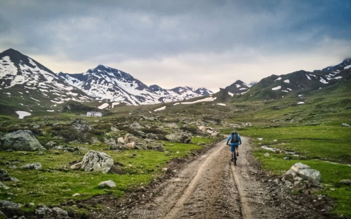 Fimberpass MTB Auffahrt zur Heidelberger Hütte
