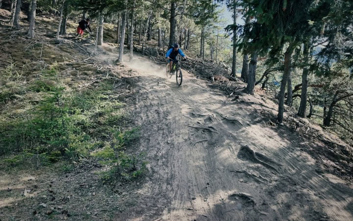 Holy-Hansen-Trail MTB Trail Holy Hansen, Vinschgau, Südtirol, Italien