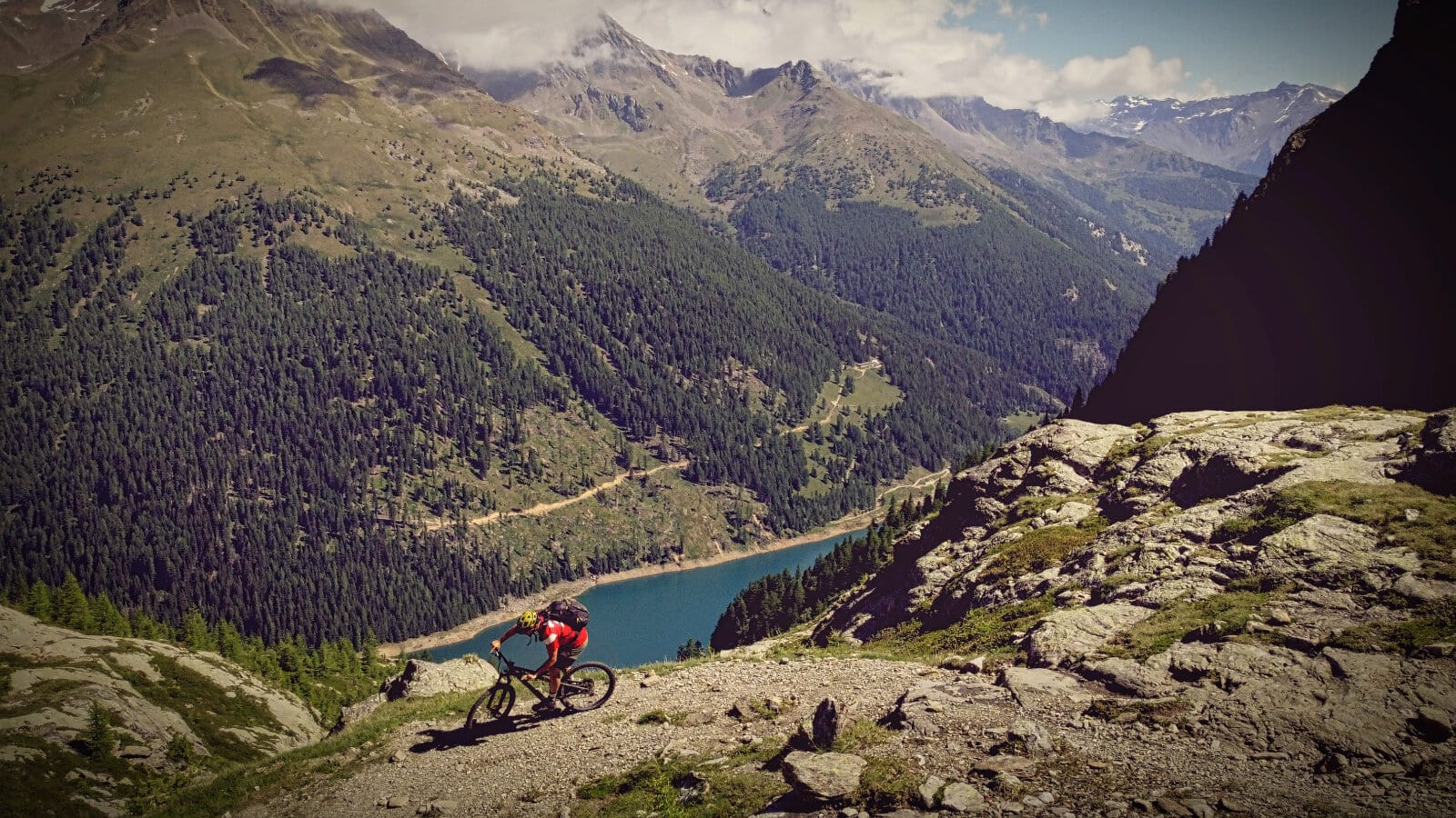 Montozzo Trail oberhalb Lago-Palu