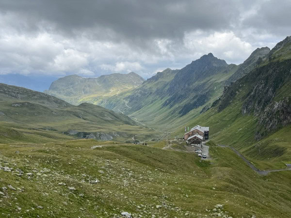 Heilbronner-Hütte MTB Transalp Neue Heilbronner Hütte