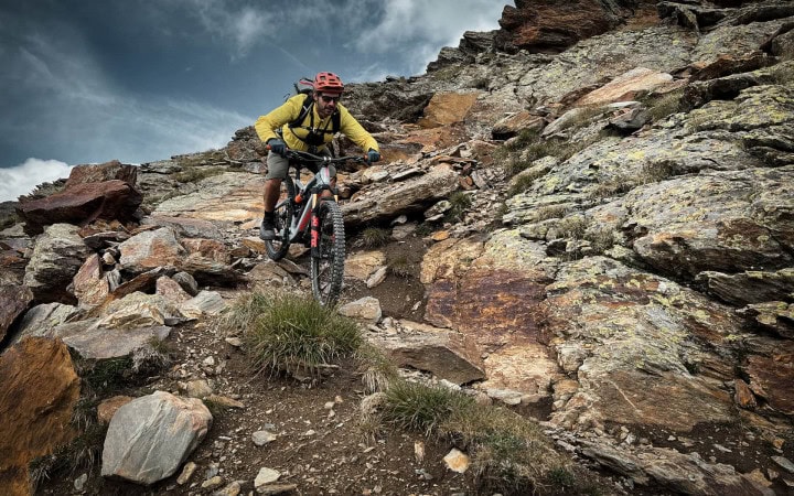 MTB Touren und Alpenüberquerungen über Bormio 3000 Freeride Trail