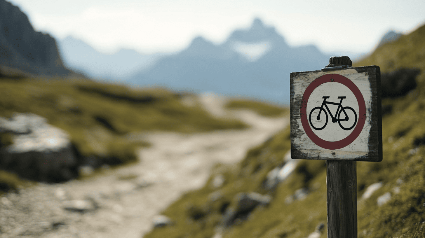 MTB Verbote in den Alpen: alles was du für deine Tour wissen musst