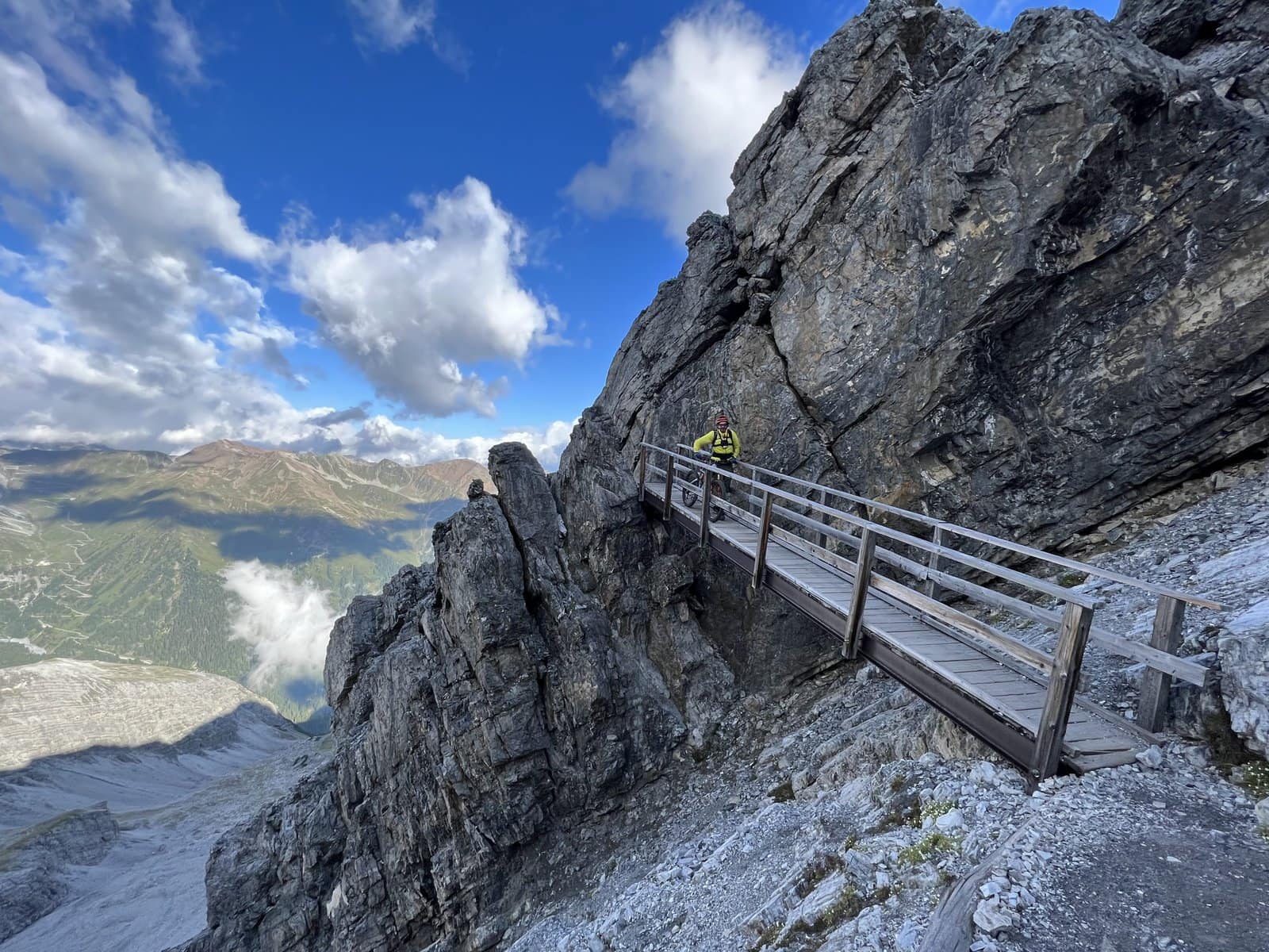 Tabaretta-Scharte-7 Brücke auf dem Wanderweg zur Tabarettascharte