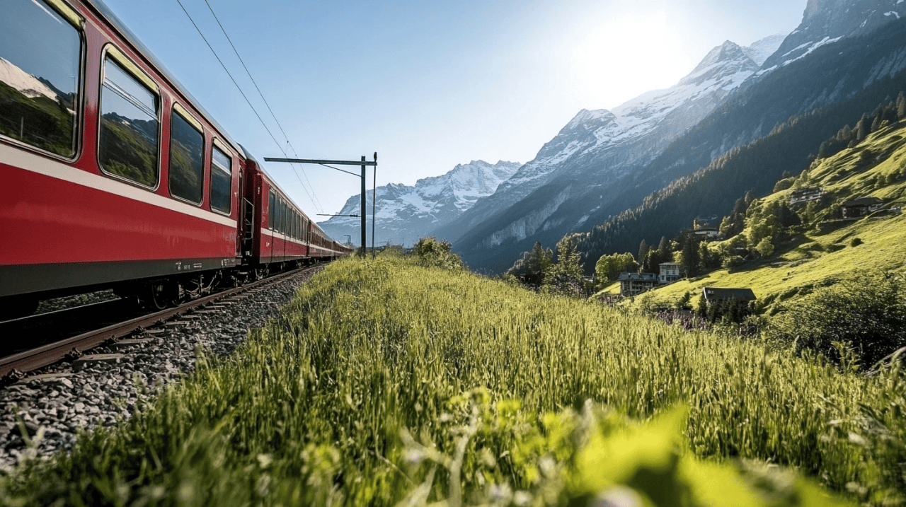 Bernina Express: Mountainbike Tour in 5 Etappen über den Berninapass