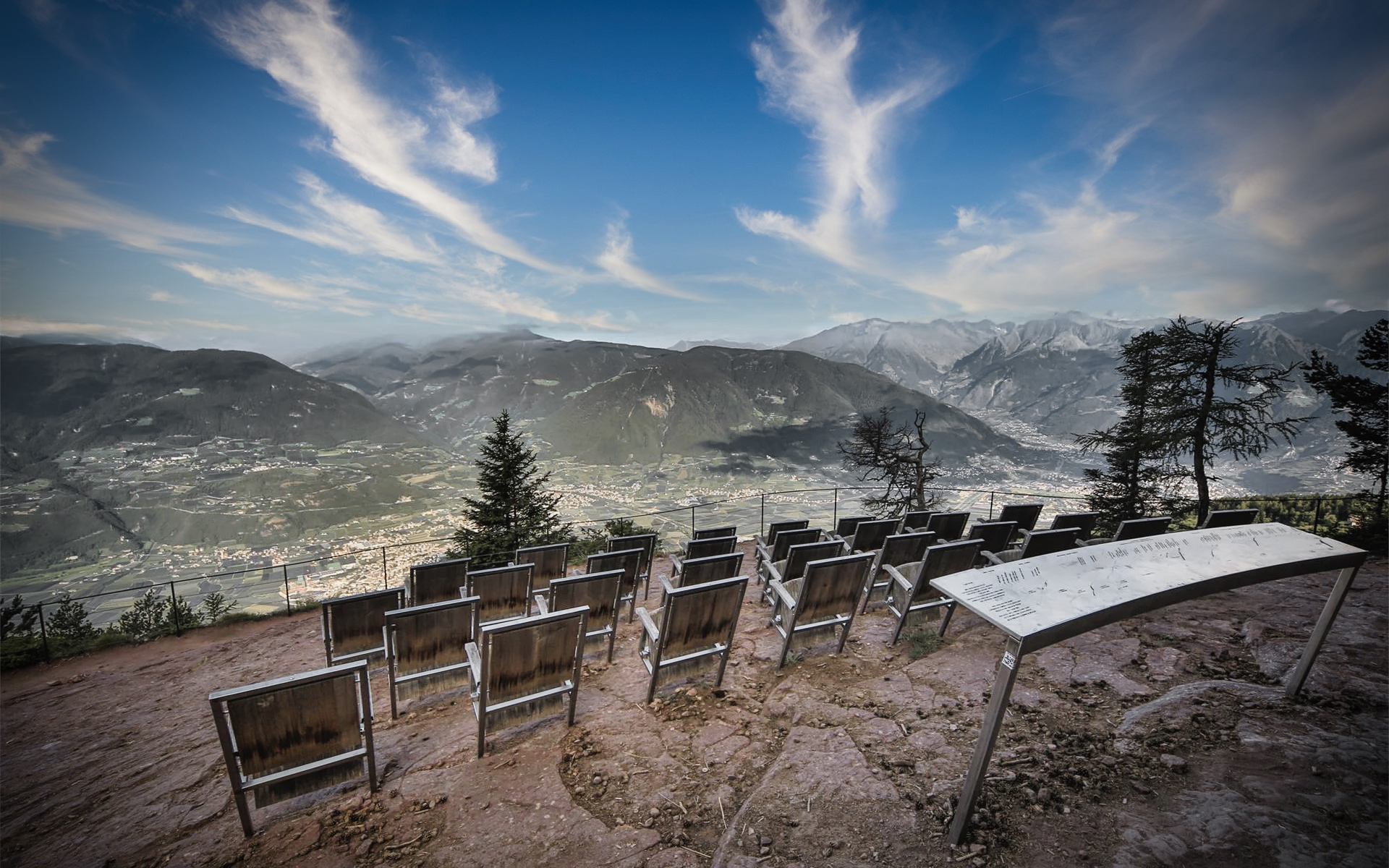 Knottnkino in Südtirol auf der Transalp von Füssen an den Gardasee