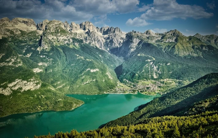MTB Alpencross Füssen - Gardasee: Molvenosee