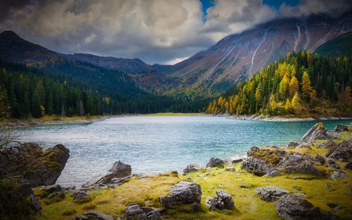 MTB Alpenüberquerung über den Oberberger See