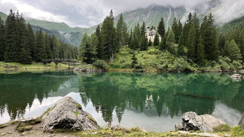 Oberberger See am Brenner Grenzkamm: traumhafte MTB Touren von Juni bis August