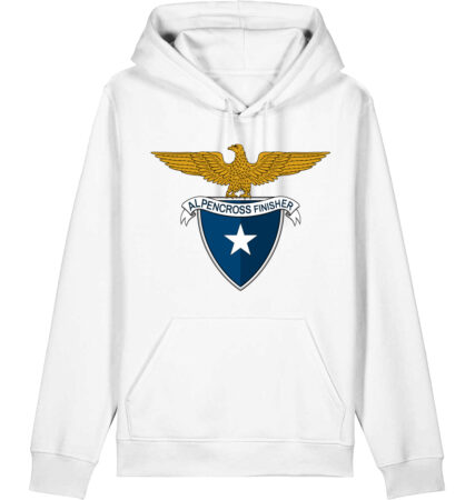Alpencross – Rebel Edition Hoodie - Farbe: White