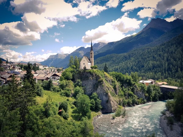 Scuol MTB Mehrtagestouren und Alpencross über Scuol, Engadin, Graubünden, Schweiz