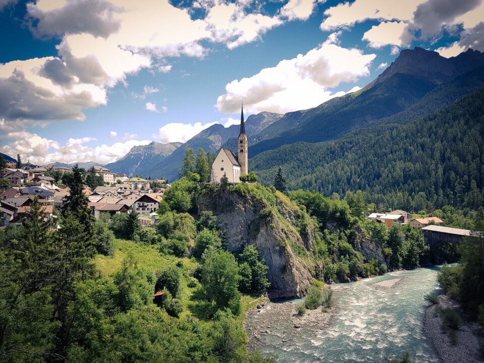 MTB Mehrtagestouren und Alpencross über Scuol, Engadin, Graubünden, Schweiz