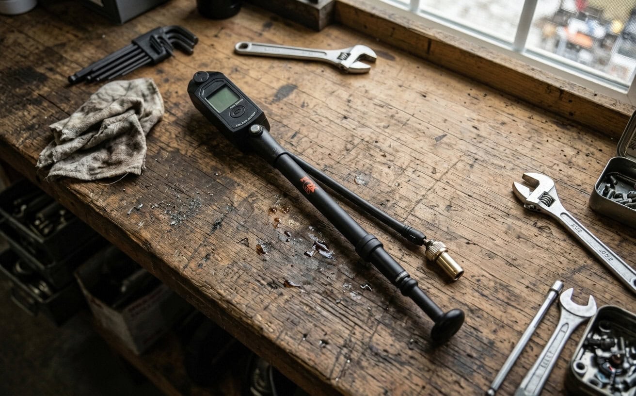Digitale Dämpferpumpe fürs MTB gesucht? 5 Dämpferpumpen im Test. Finde das beste Modell für dein Mountainbike